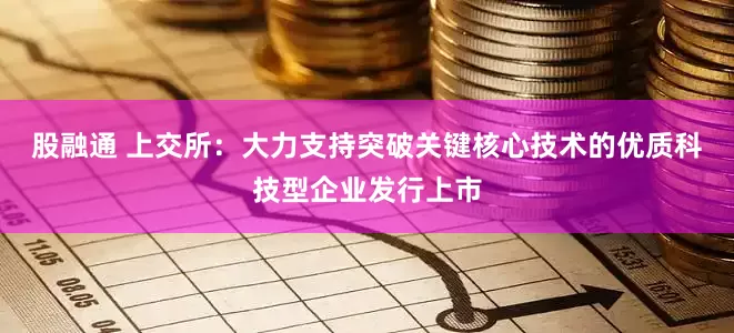 股融通 上交所：大力支持突破关键核心技术的优质科技型企业发行上市